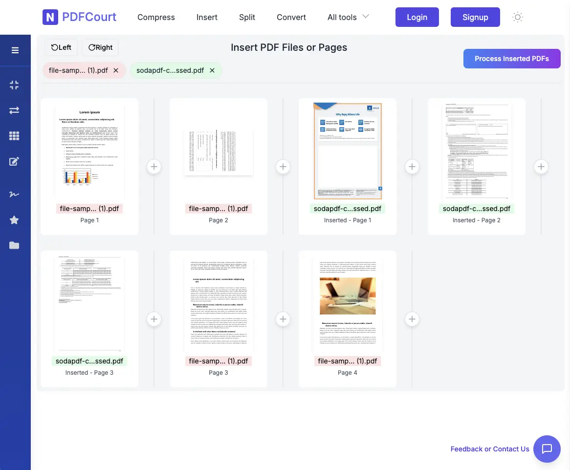 Preview and Download Your Combined PDF
